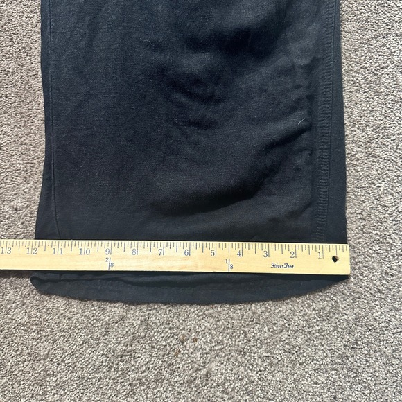 Lane Bryant Comfort Pants Womens 14/16‎ Black Linen Blend Pull On Drawstring - Picture 10 of 13